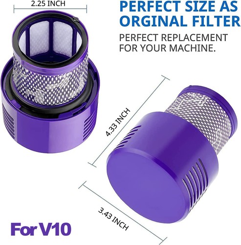 Post Filter Replacement Dyson V10 V11 Cyclone Absolute Animal Vacuum Cleaner Au - Picture 7 of 14