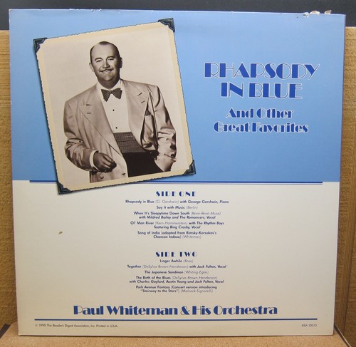Paul Whiteman - Rhapsody in Blue - Readers Digest 1990 - Imagen 2 de 3