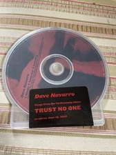 Jane’s Addiction DAVE NAVARRO TRUST NO ONE 3 TRACK SAMPLER PROMO CD Single 2001
