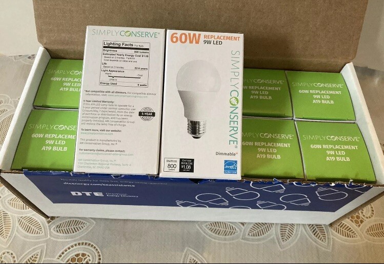 9w A19 Replaces 60w Dimmable