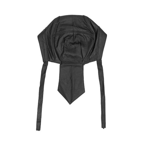 BANDANA MOTO Do Rag Sciarpa Testa Avvolgente CAPPELLO IN PELLE NERO Bambini Fantastico Abito Show - Foto 2 di 4