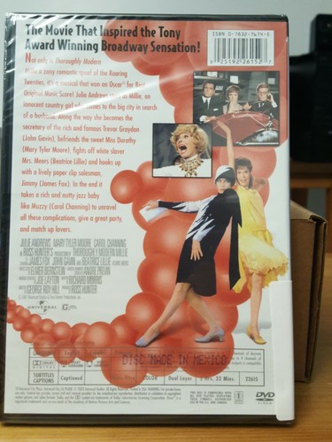 Thoroughly Modern Millie (DVD, 1967) - Widescreen - Picture 3 of 3