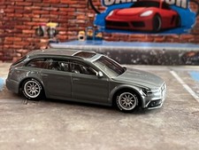 Hot Wheels '17 Audi RS 6 Avant 187/250 HW Wagons Gray Wheel Swapped Custom