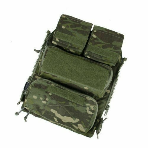 TMC3107 Tactical Attached Zipper Back Panel Pouch For 16-20 AVS JPC 2.0 CPC Vest - Picture 33 of 37