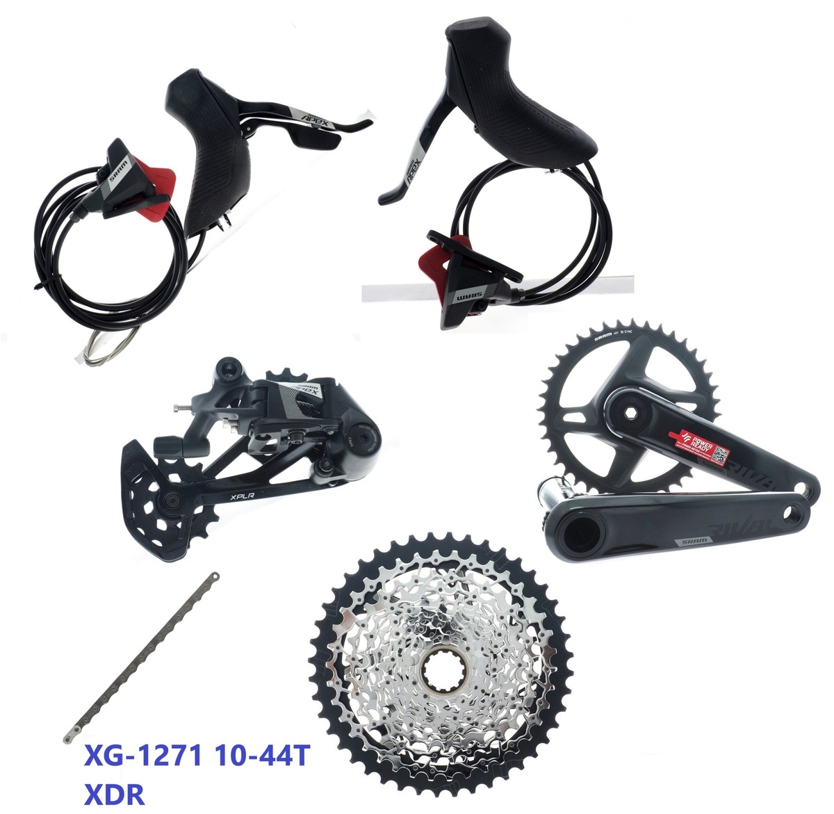 パーツ SRAM APEX XPLR 12s Amazon.com : SRAM Apex XPLR AXS Rear Derailleur - 12-Speed