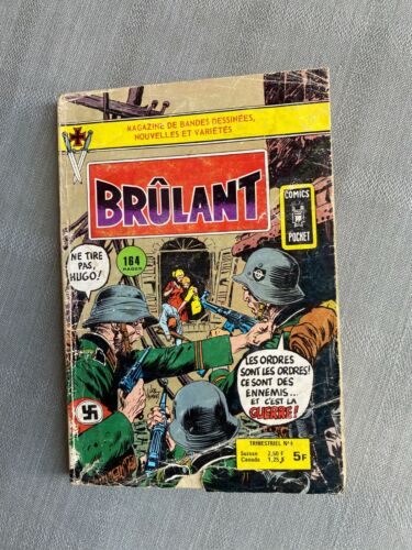 BRÛLANT 2eme SÉRIE ÉDITION ARÉDIT N°6 1979 EN ÉTAT D'USAGE