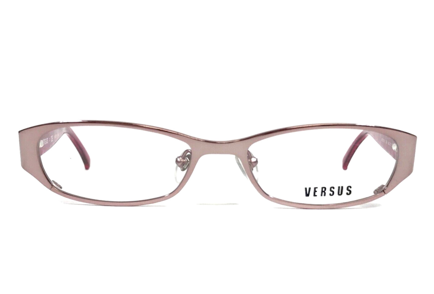 Versus by Versace Eyeglasses Frames MOD.7080 1056 Pink Oval Full Rim 49-16-135