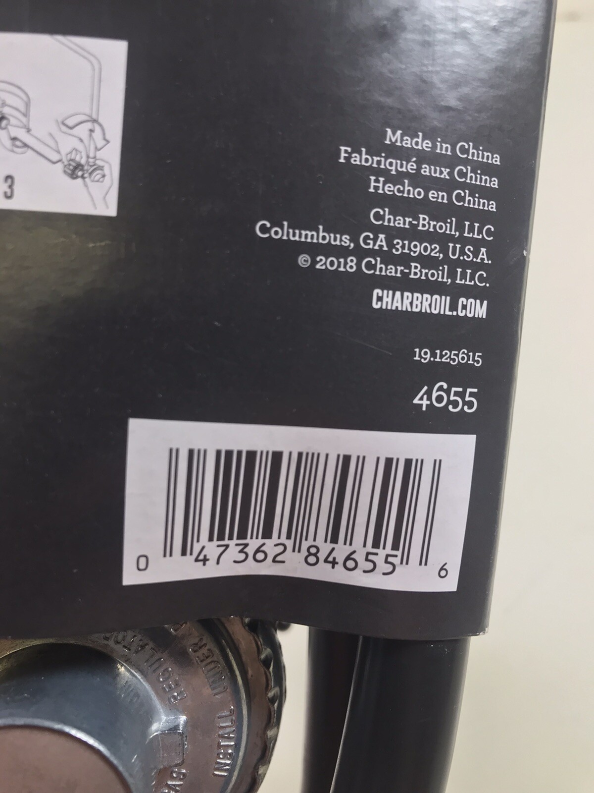 CharBroil Universal Dual Hose & Regulator for Grills With Side burner