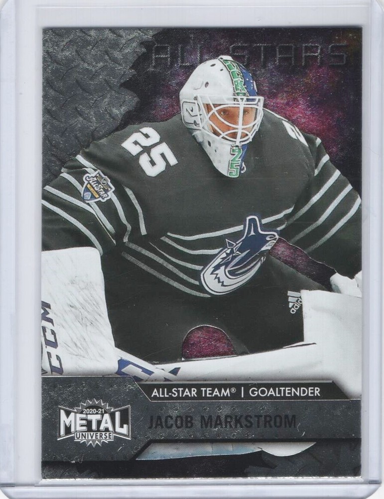 2020-21 Skybox Metal Universe All-Stars #187 Jacob Markstrom