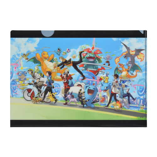 Pokemon Center Original Pokemon GO campaign A4 Size Clear File 1st Anniversary
