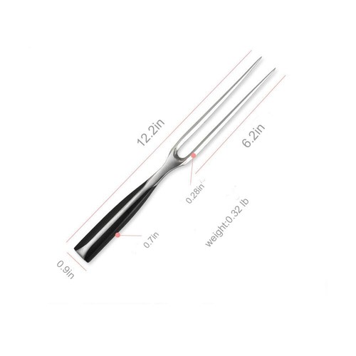 Kilajojo Chef Pro Stainless Steel Carving Fork 12 Inch - Picture 2 of 6