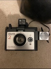 Polaroid square shooter 2 Camera with original case and instructions. Untested