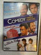 Cadillac Man/Running Scared/Couch Trip (DVD, 2010, 2-Disc Set) Sealed Unopened