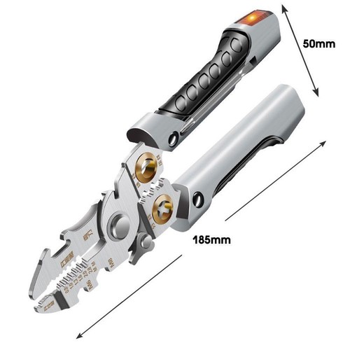 21-in-1 Multifunctional Electrical Wire Stripper Pliers' V5L0 Y1U3 G3N9 A8J O8G5 - Picture 9 of 12