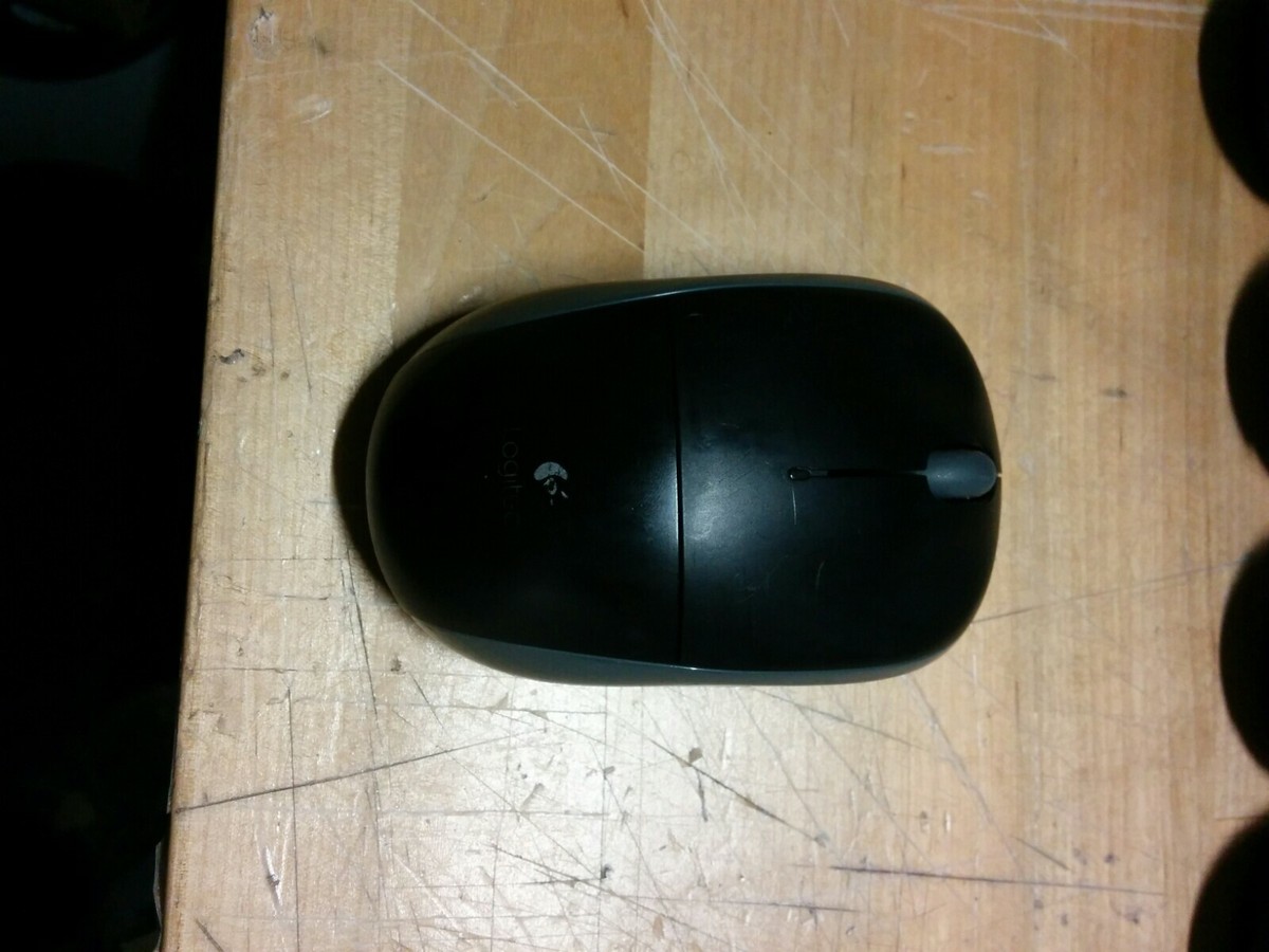 Black Logitech M215 Wireless Optical Computer Mouse w/Nano USB 