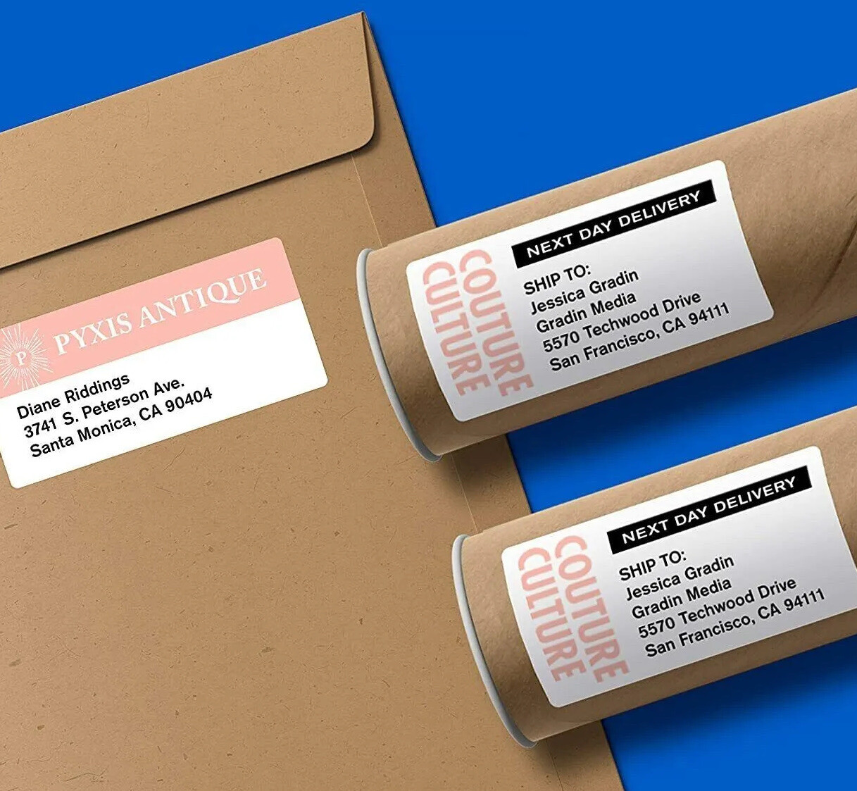 Avery TrueBlock Laser Shipping Labels 2" x 4" (8163 , 5163 ) PICK OF