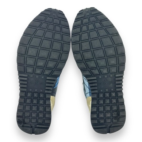 Zapatillas de deporte para hombre VALENTINO ROCKRUNNER azul camuflaje talla UK 7 EU 41 - Imagen 16 de 16