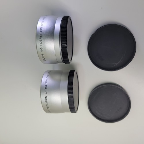 Digital Concepts Objektiv High Definition Tele 2x und Micro 0,5x Weitwinkel 58mm - Bild 3 von 4