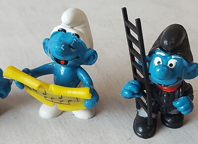 COLLECTION 130 FIGURINES Schtroumpfs / SMURF Vintage Anciennes Schleich EUR 105,99 - FR