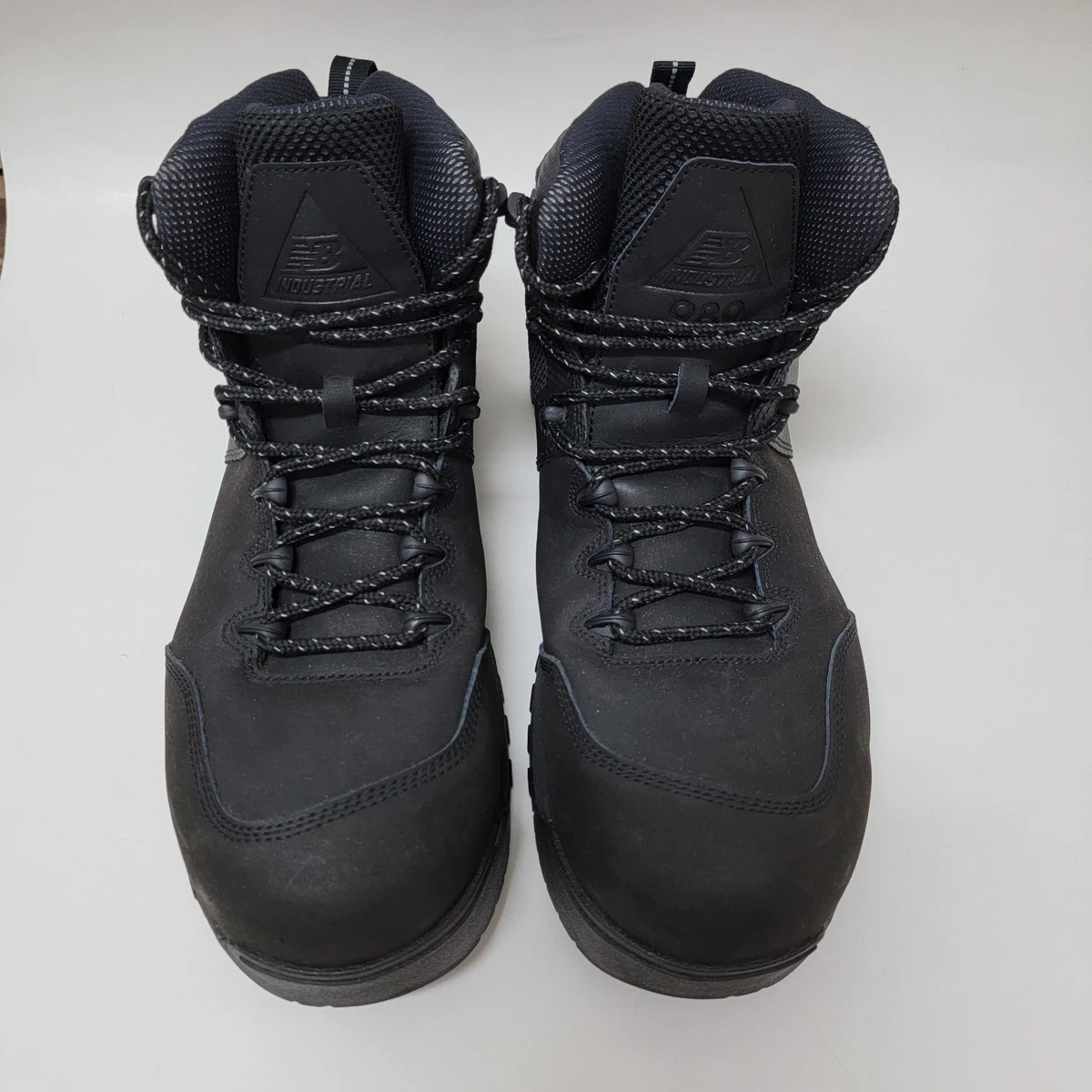 New Balance 989v1 Mens 11.5 2E Black Leather Composite Toe Industrial Work Boots