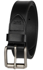 Levi's Men's 100 Genuine Leather Belt-7 Holes for Adjustability, Size L