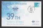 Canada 2016 ICAO Aviation Conference special event cover with picture postage