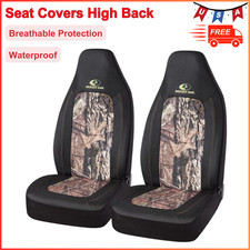 Oak Camo Seat Covers High Back Universal Fit For Most Bucket Seats Waterproof Oak Camo Seat Covers High Back Universal Fit For Most Bucket Seats Waterproof