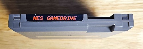 NES GameDrive Intera Console Nintendo + Cartuccia Flash Collezione Disco Famicom - Foto 3 di 3