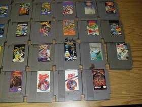 Lot of 28 NES games! Donkey Kong Classics Dr Mario Bros Destiny of an Emperor 30