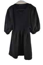 ZARA Black Jumper Dress size S Womens Casual Outdoors Outerwear
