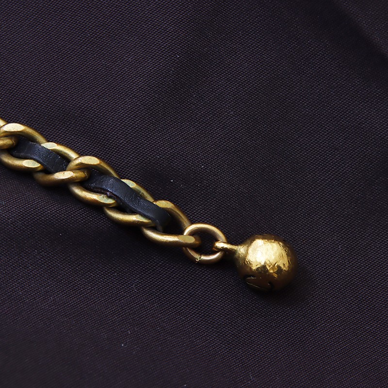 Authentic CHANEL COCO Button Coco Ball Court Size… - image 11