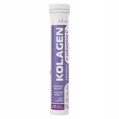 Activlab Meereskollagen mit Vitamin C - 20 Brausetabletten