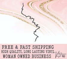 Tail Of The Dragon Road Vinyl Decal Sticker For Carswindowscups