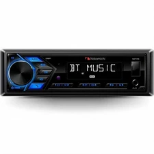 Nakamichi NQ711B Single-Din in-Dash Mechless Digital Media Receiver with Blue...