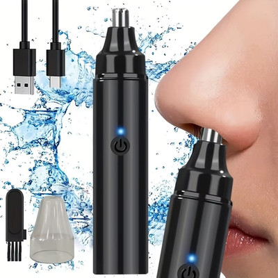 Elektrischer Nasen- & Ohrhaartrimmer Wiederaufladbare USB Haarschneidemaschine - Professioneller Groomer