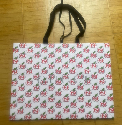 Gucci Luxus Papier Logo ️ Tragetasche Verpackung groß neu 47 x 35 x 8 cm