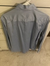 calvin klein brand slim fit dress shirt - SIZE MEDIUM and light blue color