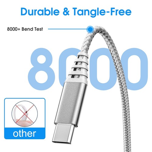 USB C Charger Cable 10FT+6FT,Long Fast Charging Cord for Samsung Phone S20 FE... - Picture 5 of 7