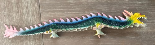 Vintage 1979 Imperial Toys Chinese Dragon Sea Serpent Monster 16" Long - Read - Picture 3 of 12