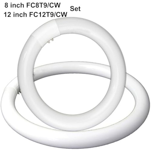 FC8T9/CW 22W and FC12T9/CW 32W Cool White Round Fluorescent Light Bulb Set3944 - Picture 4 of 7
