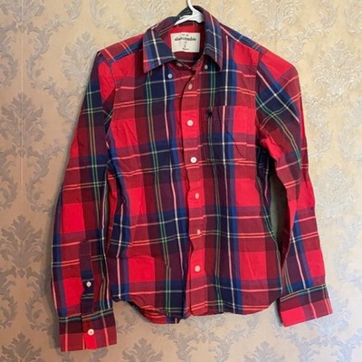  5 for $25  Abercrombie Boys Plaid Tee