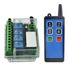 -10  - 70  4 Channels Remote Control Switch ON/OFF Relay Module Universal