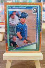 2025 Panini Donruss - Optic Rated Prospects Dalton Rushing #125 Orange Velocity