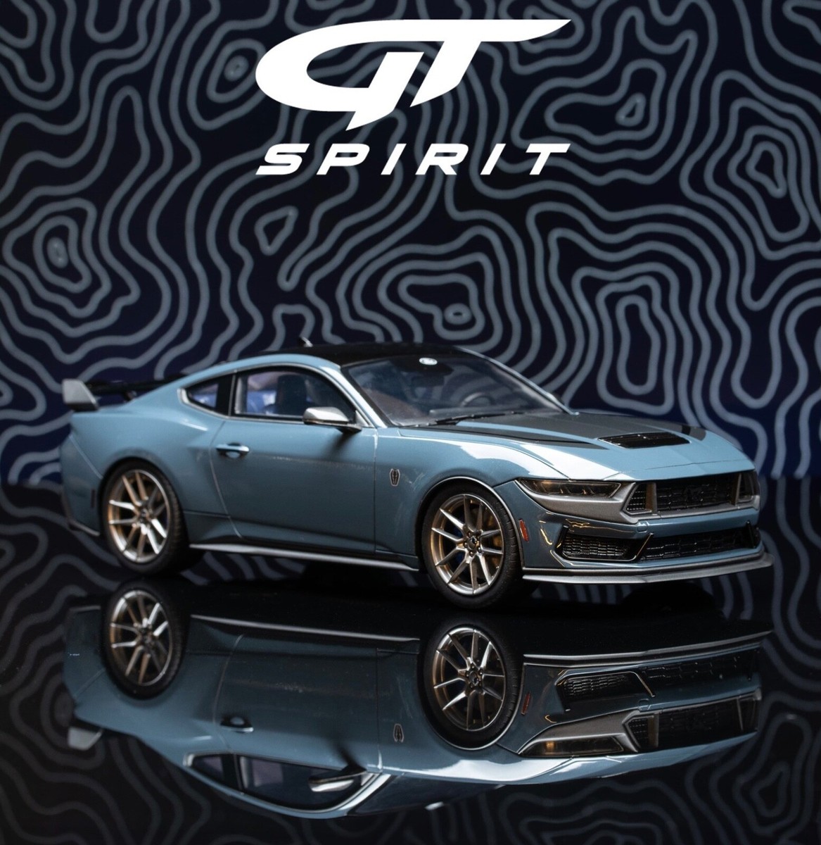 GTスピリット　フォードマスタング1970 1/18 GTspirit Gt Spirit Ford MUSTANG Dark Horse 2024 1/18 GT454 for