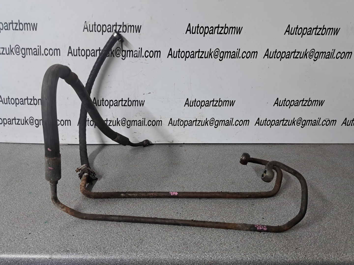 1984 BMW E30 323i 3 Series Petrol Manual ZE Rack Power Steering Pipes Oem #9d6