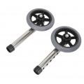 2pcs Walker Wheels Universal Walker Wheels Ersatz 6 Höhenverstellbare Rollat GOD