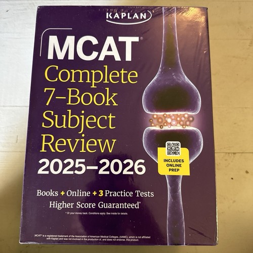 Kaplan Test Prep Ser.: MCAT Complete 7-Book Subject Review 2025-2026, Set