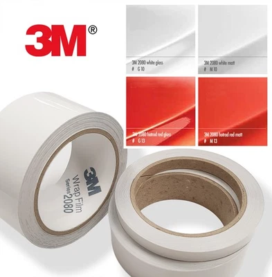 €1,89/m 3M 2080 Zierstreifen Autofolie car wrap Folie 5-30mm x 10m Glänz/Matt - Bild 1 von 4
