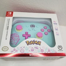 Nintendo Switch Pokemon Sweet Friends PowerA Enhanced Wired Controller Sealed