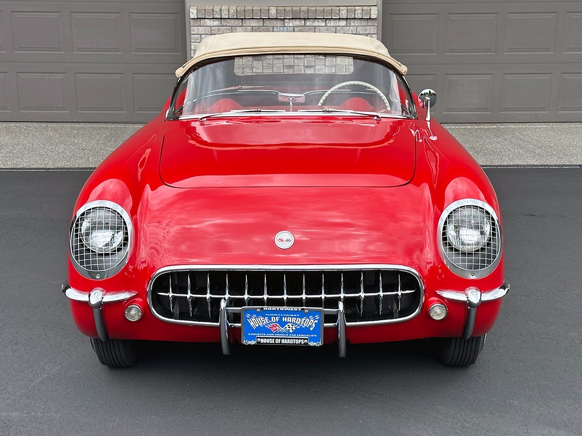 1954 Sportsman Red Chevrolet Corvette   | C1 Corvette Photo 9
